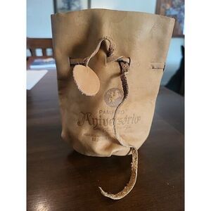 Pampero Aniversario Leather Bottle Bag Collectible Perfect Condition